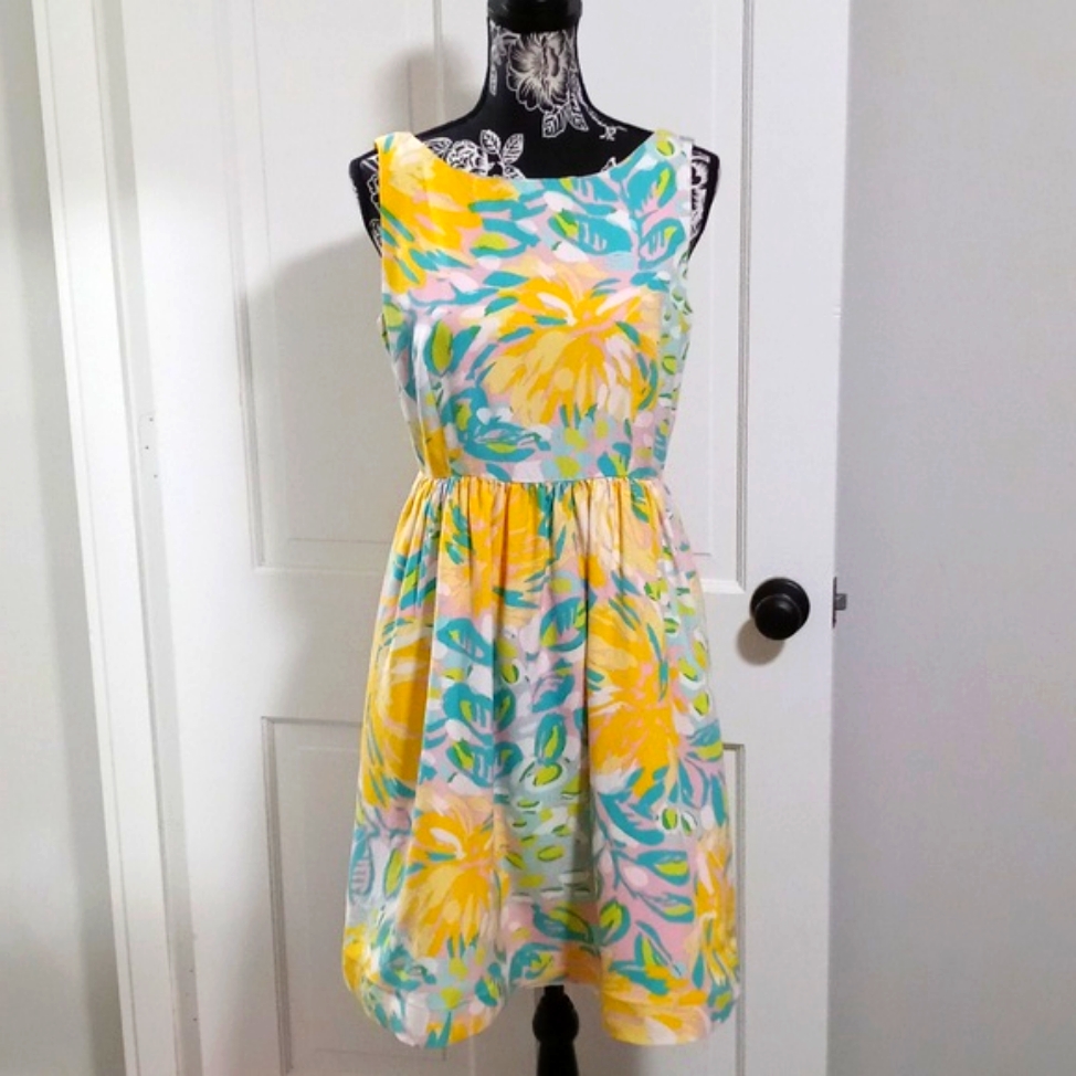 Htf Lilly Pulitzer - Silk Blend Eryn Dress